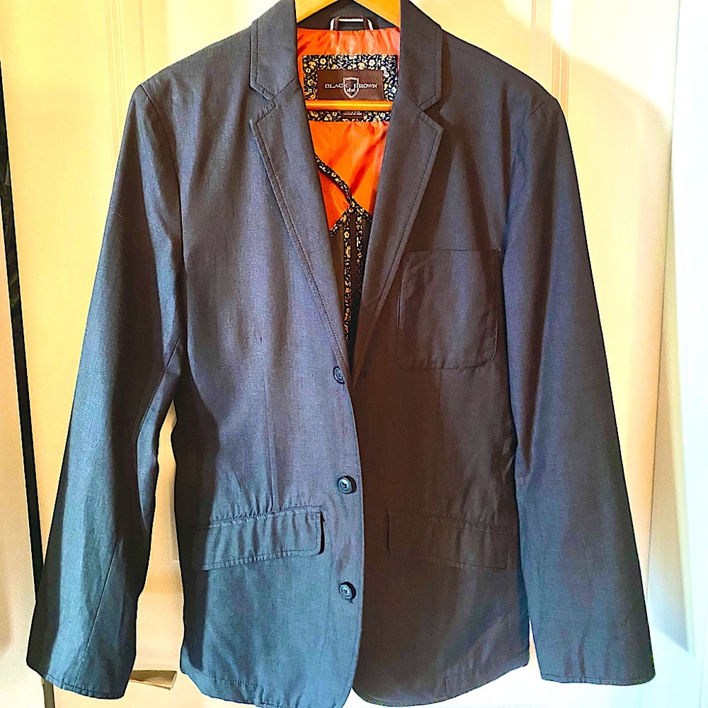 Black Brown 1826 men’s Small light sport coat.